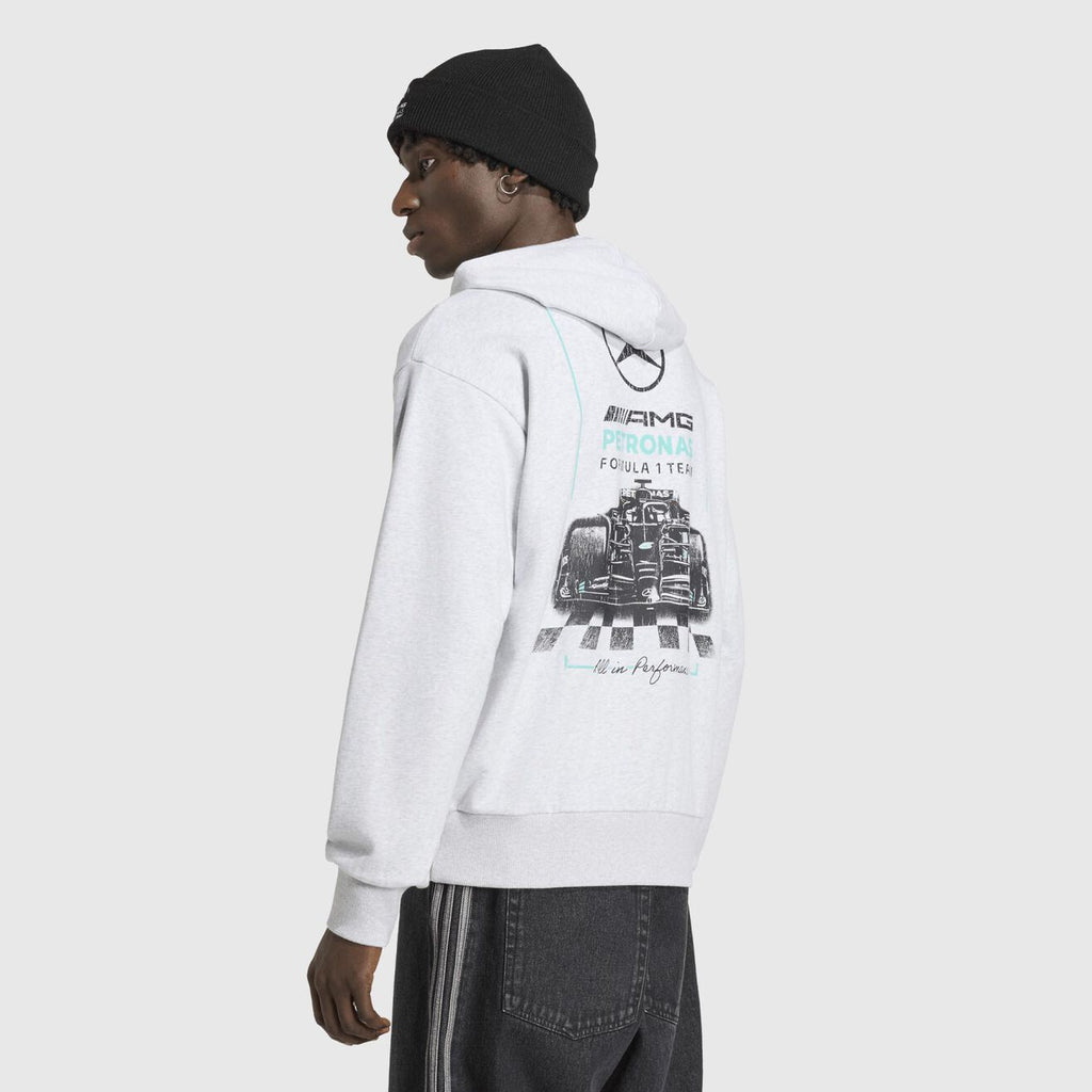 Mercedes-AMG F1 adidas Car Graphic Hoodie