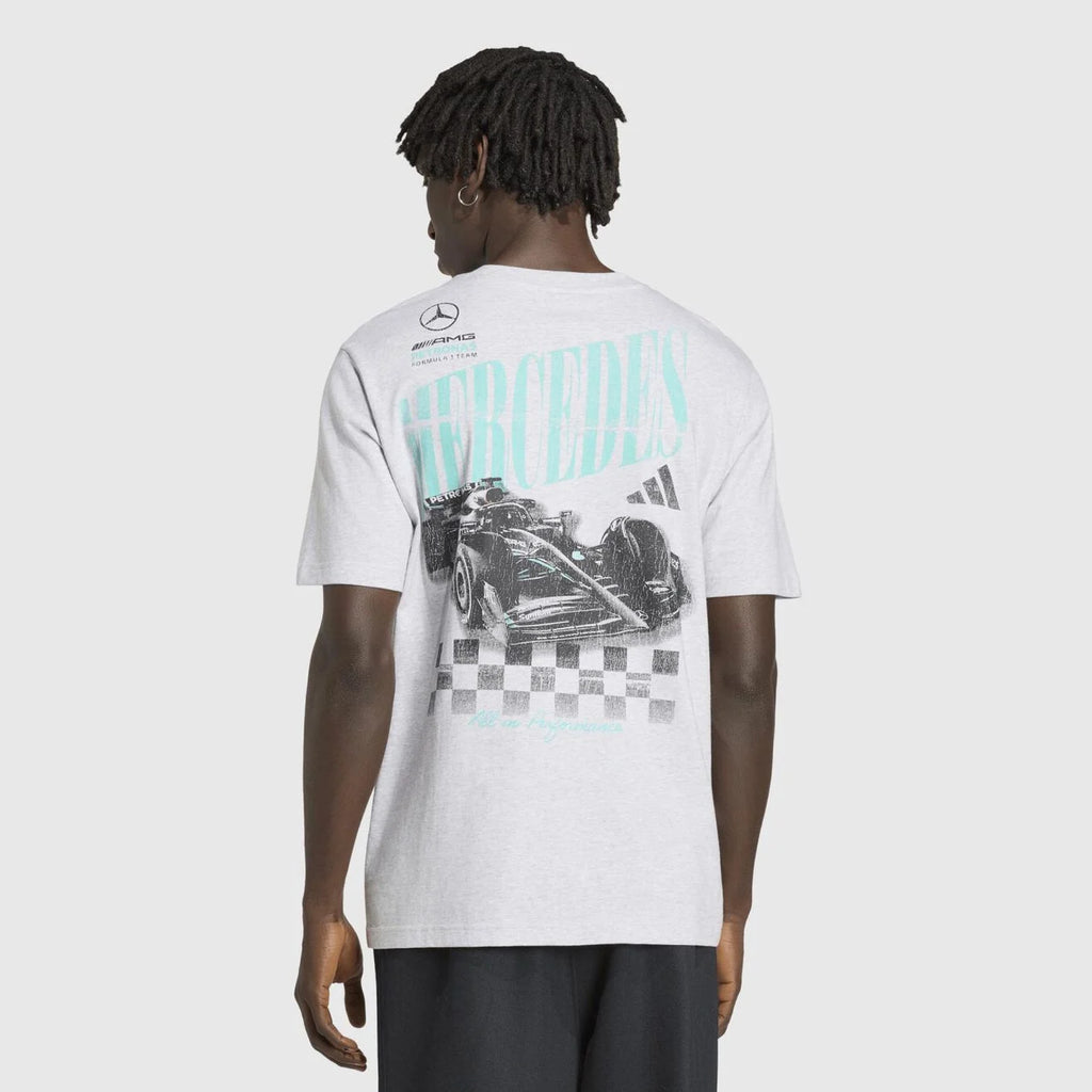 Mercedes-AMG F1 adidas Car Graphic T-shirt