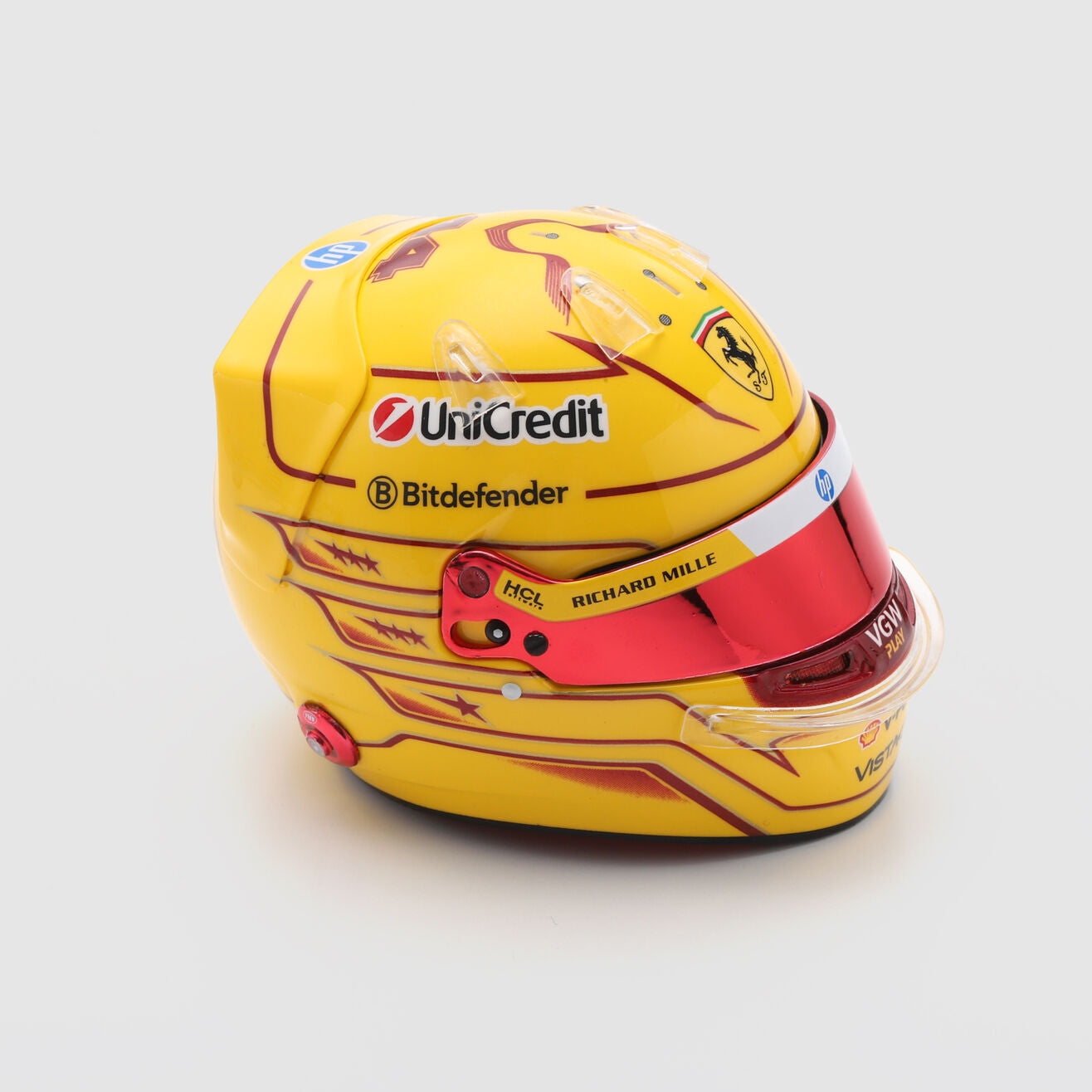 Scuderia Ferrari F1 2025 Lewis Hamilton 1:5 Scale Helmet