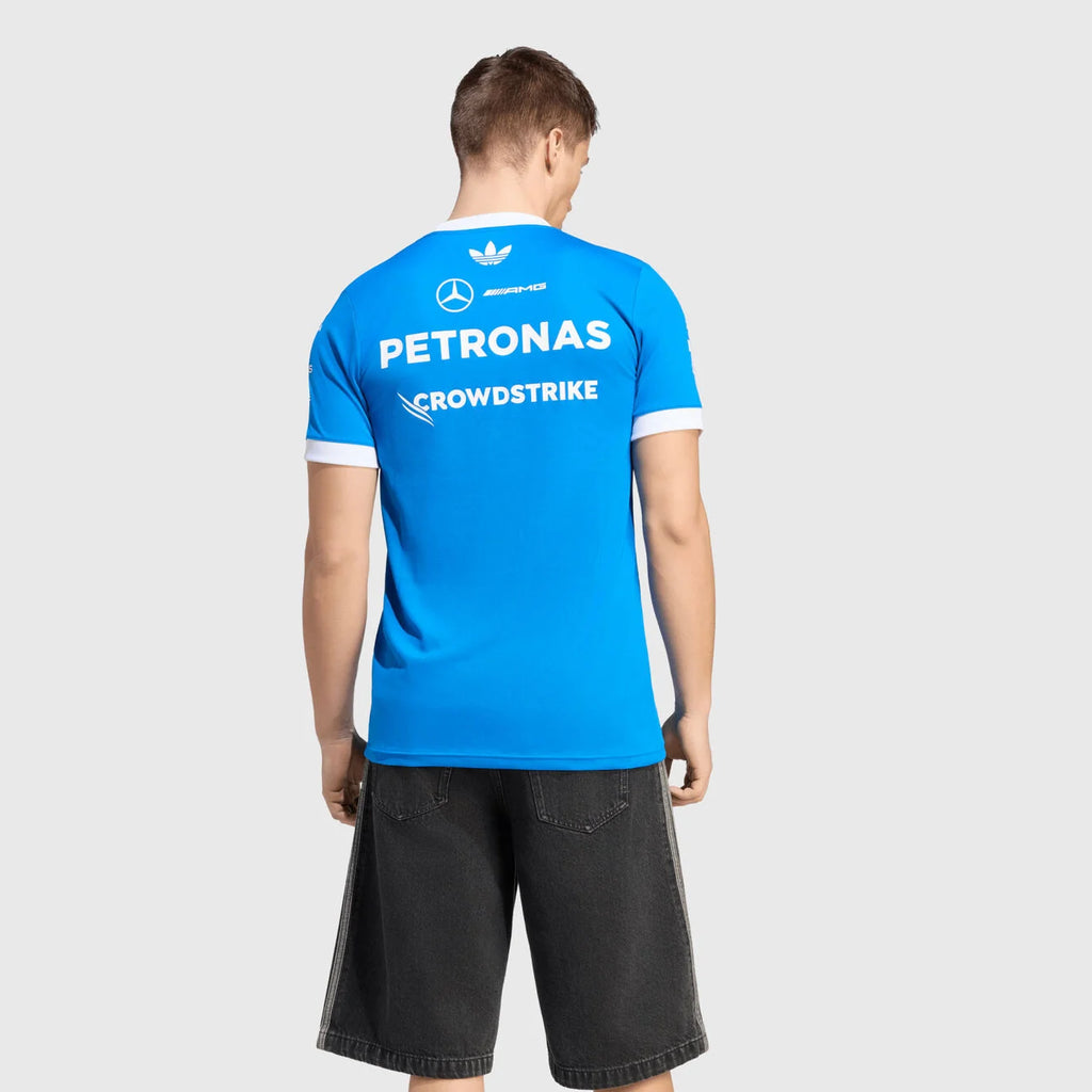 Mercedes-AMG F1 adidas 2026 Team Blue Wonder Driver T-shirt