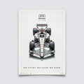 Audi F1 Team 2026 FW R26 Official Poster